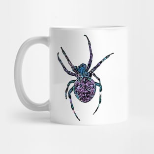 Cotton Candy Spider Fierce Orb-Weaver Pink Purple Blue Mug